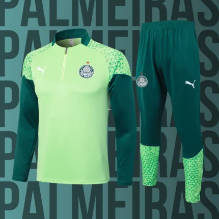 Chándal de adulto media cremallera Palmeiras modelo 02