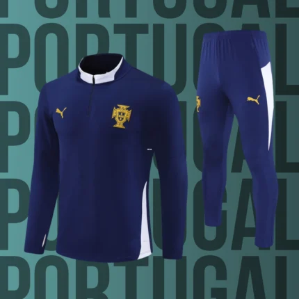 Chándal de adulto media cremallera Portugal modelo 01