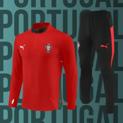 Chándal de adulto media cremallera Portugal modelo 03