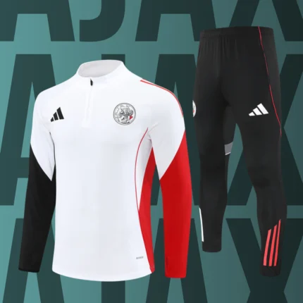 Chándal de niño media cremallera Ajax modelo 02