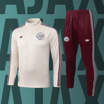 Chándal de niño media cremallera Ajax modelo 04