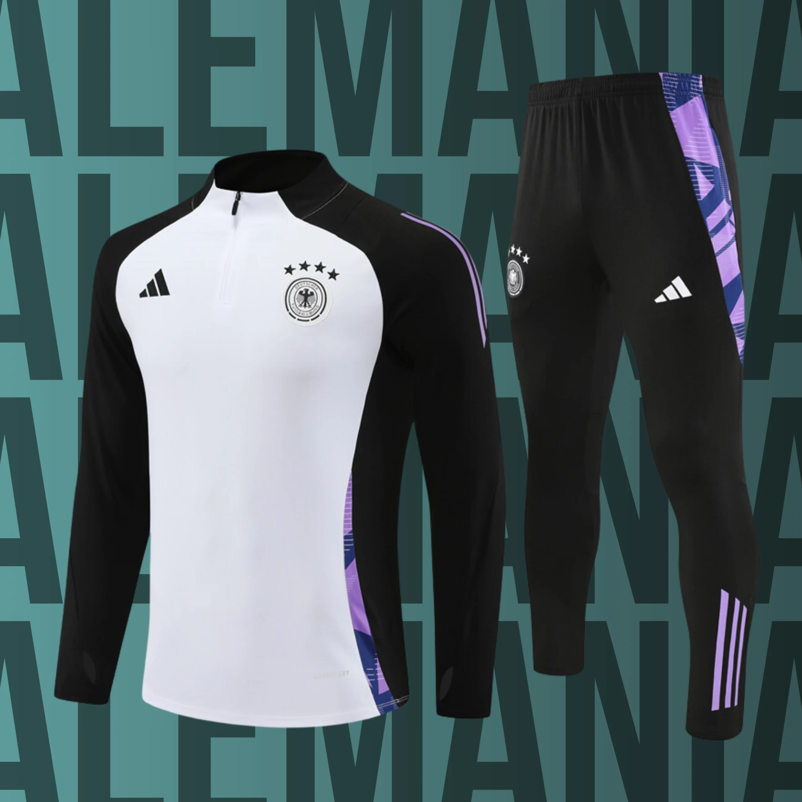 MCNino-Alemania-9 Chándal de niño media cremallera Alemania modelo 09 - Imagen 1