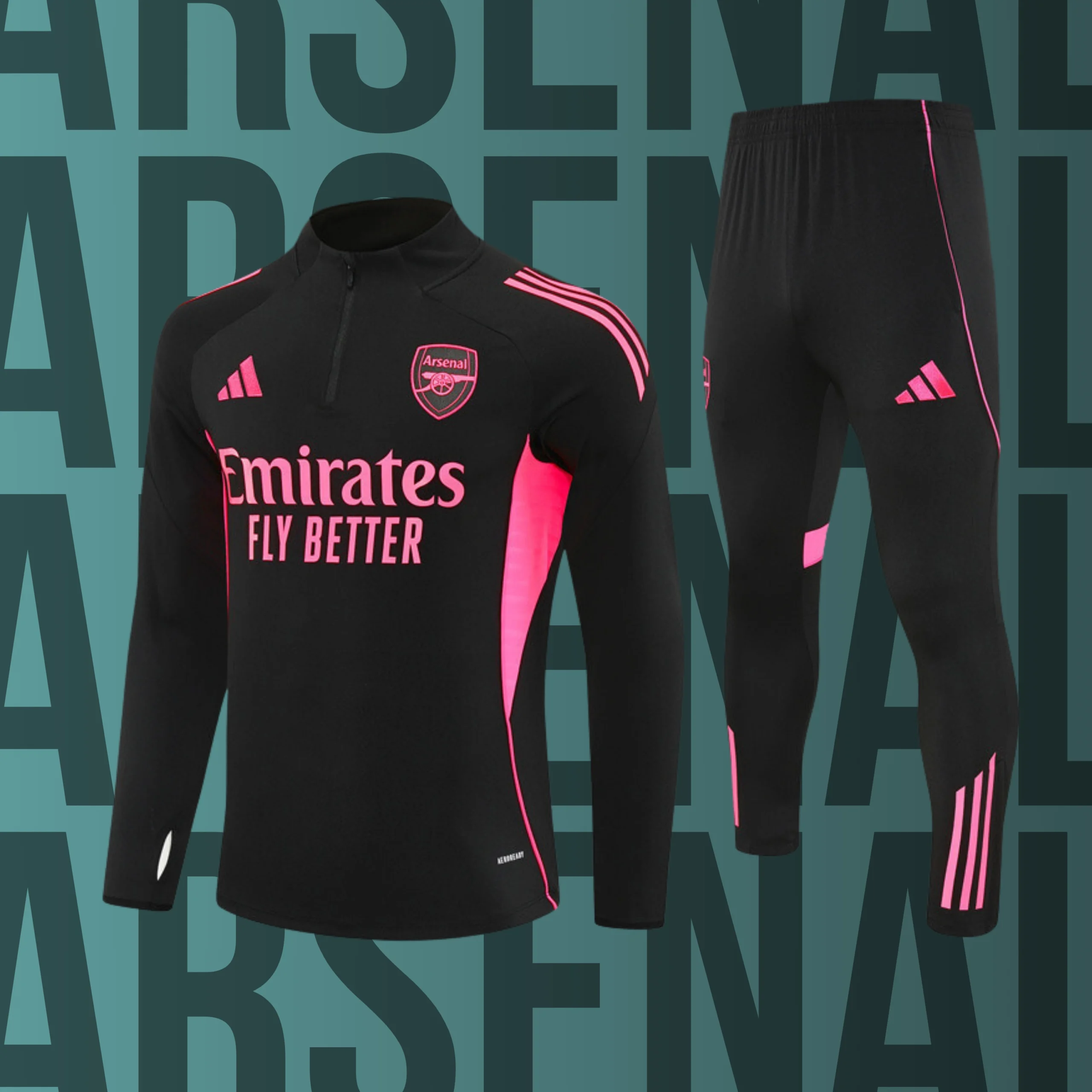 MCNino-Arsenal-15 Chándal de niño media cremallera Arsenal modelo 15 - Imagen 1