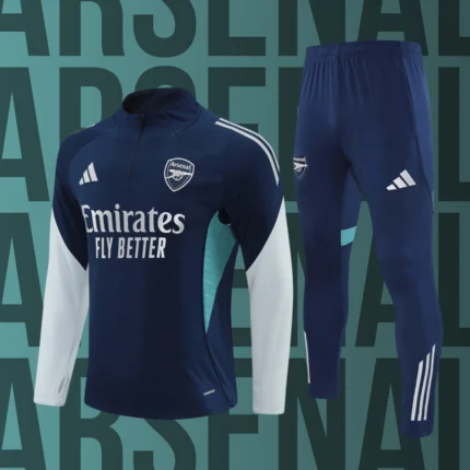 Chándal de niño media cremallera Arsenal modelo 02