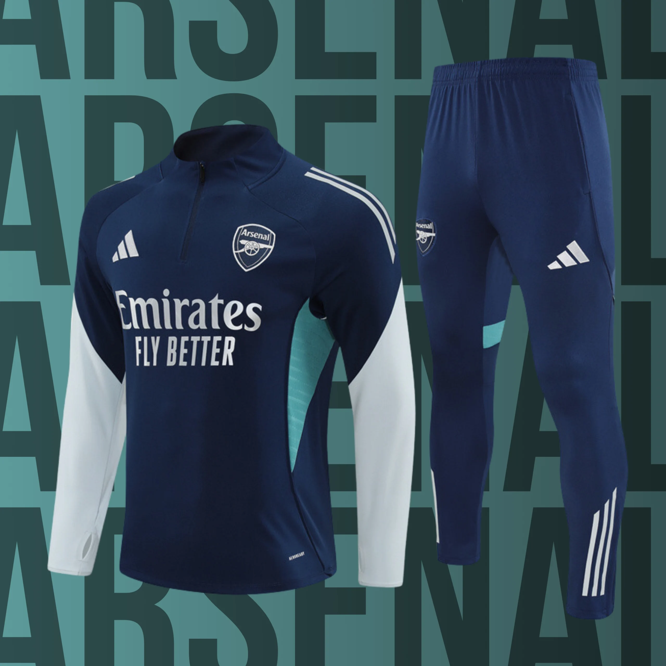 MCNino-Arsenal-29 Chándal de niño media cremallera Arsenal modelo 02 - Imagen 1