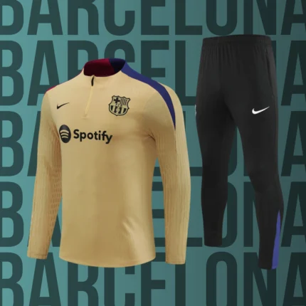 Chándal de niño media cremallera Barcelona modelo 25