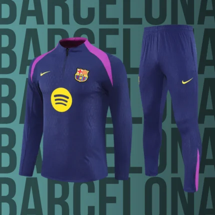 Chándal de niño media cremallera Barcelona modelo 28