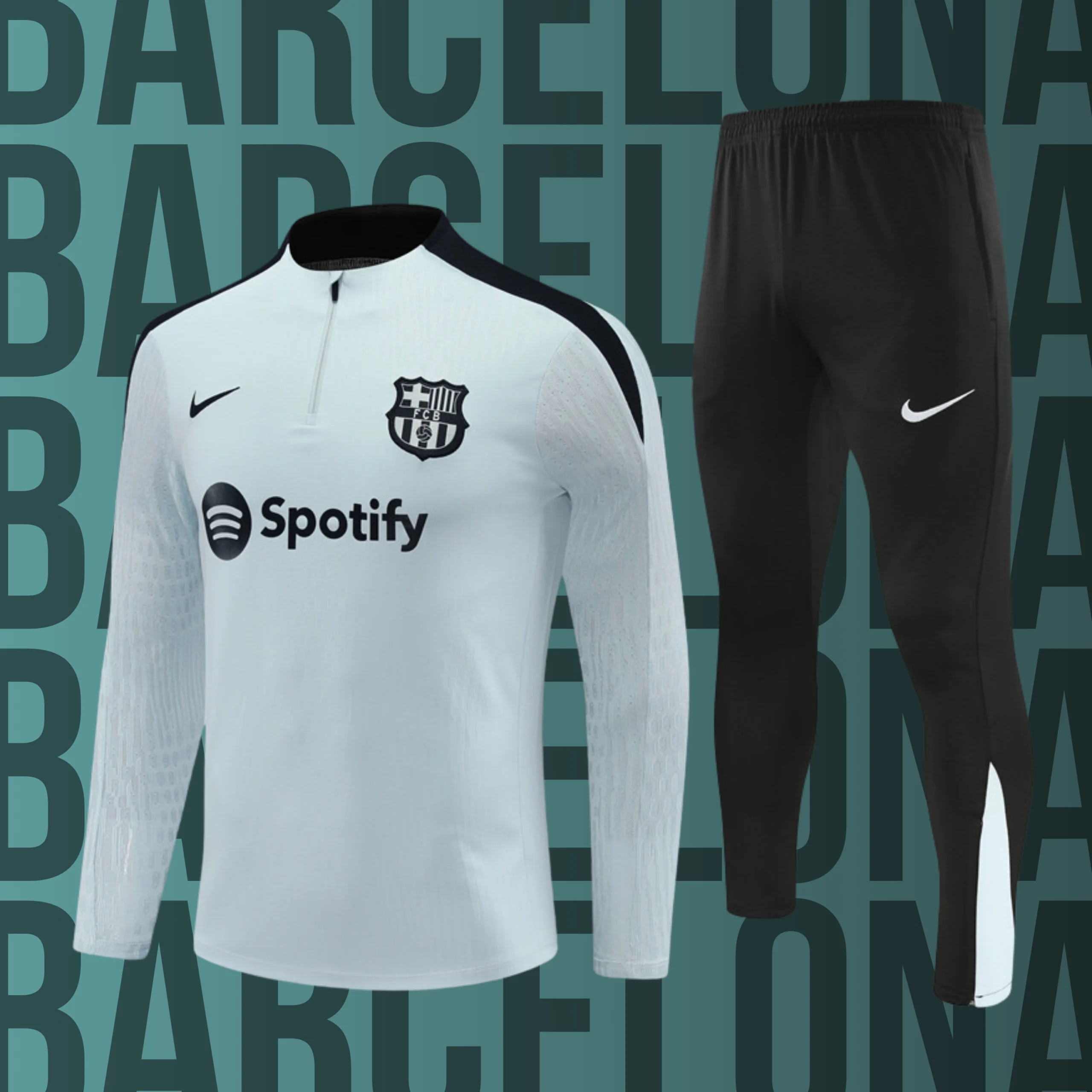 MCNino-Barcelona-33 Chándal de niño media cremallera Barcelona modelo 33 - Imagen 1