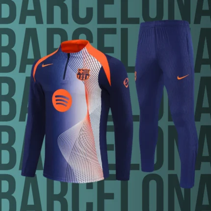 Chándal de niño media cremallera Barcelona modelo 03