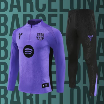 Chándal de niño media cremallera Barcelona modelo 04