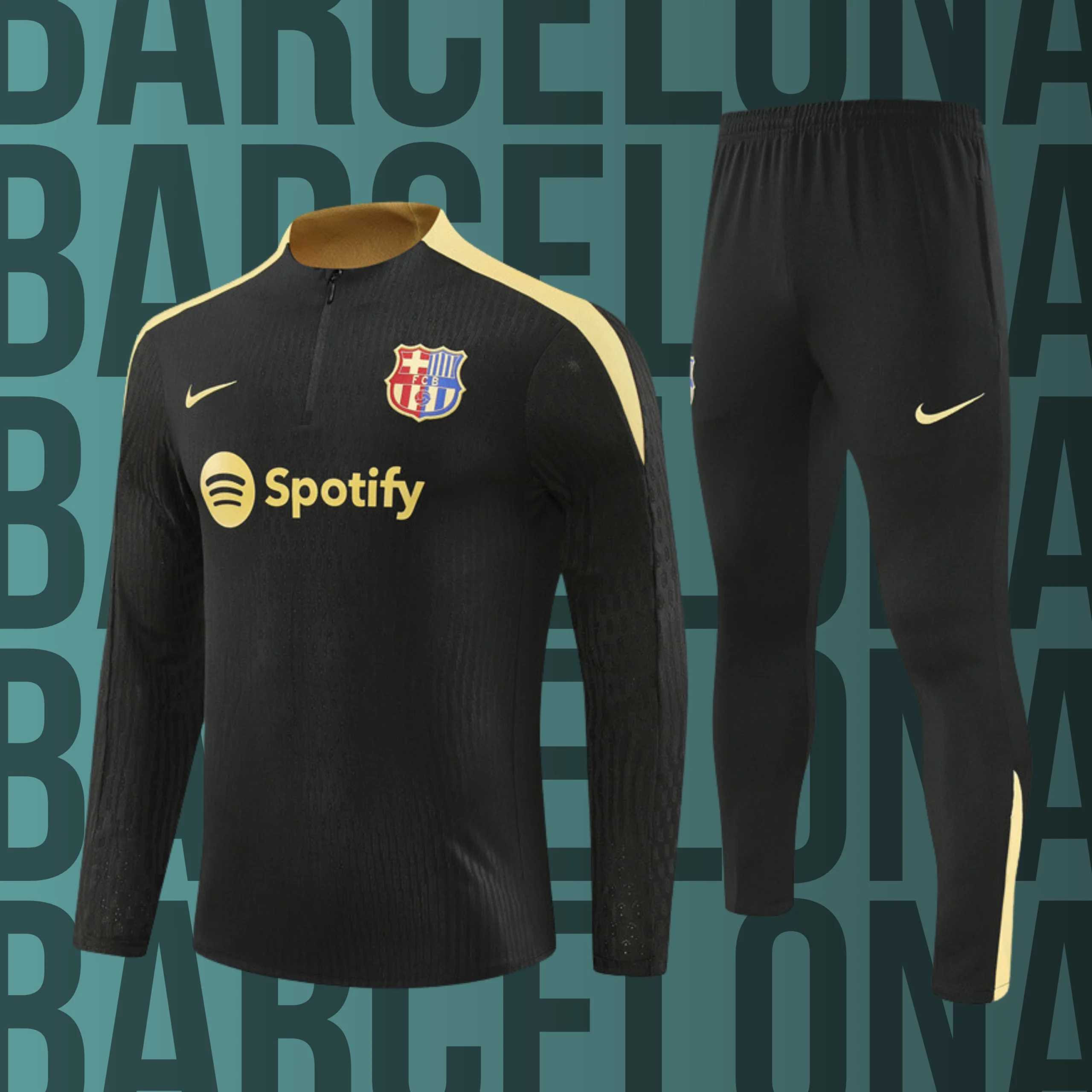 MCNino-Barcelona-8 Chándal de niño media cremallera Barcelona modelo 08 - Imagen 1