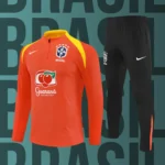 Chándal de niño media cremallera Brasil modelo 03