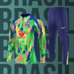 Chándal de niño media cremallera Brasil modelo 05