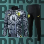 Chándal de niño media cremallera Brasil modelo 06