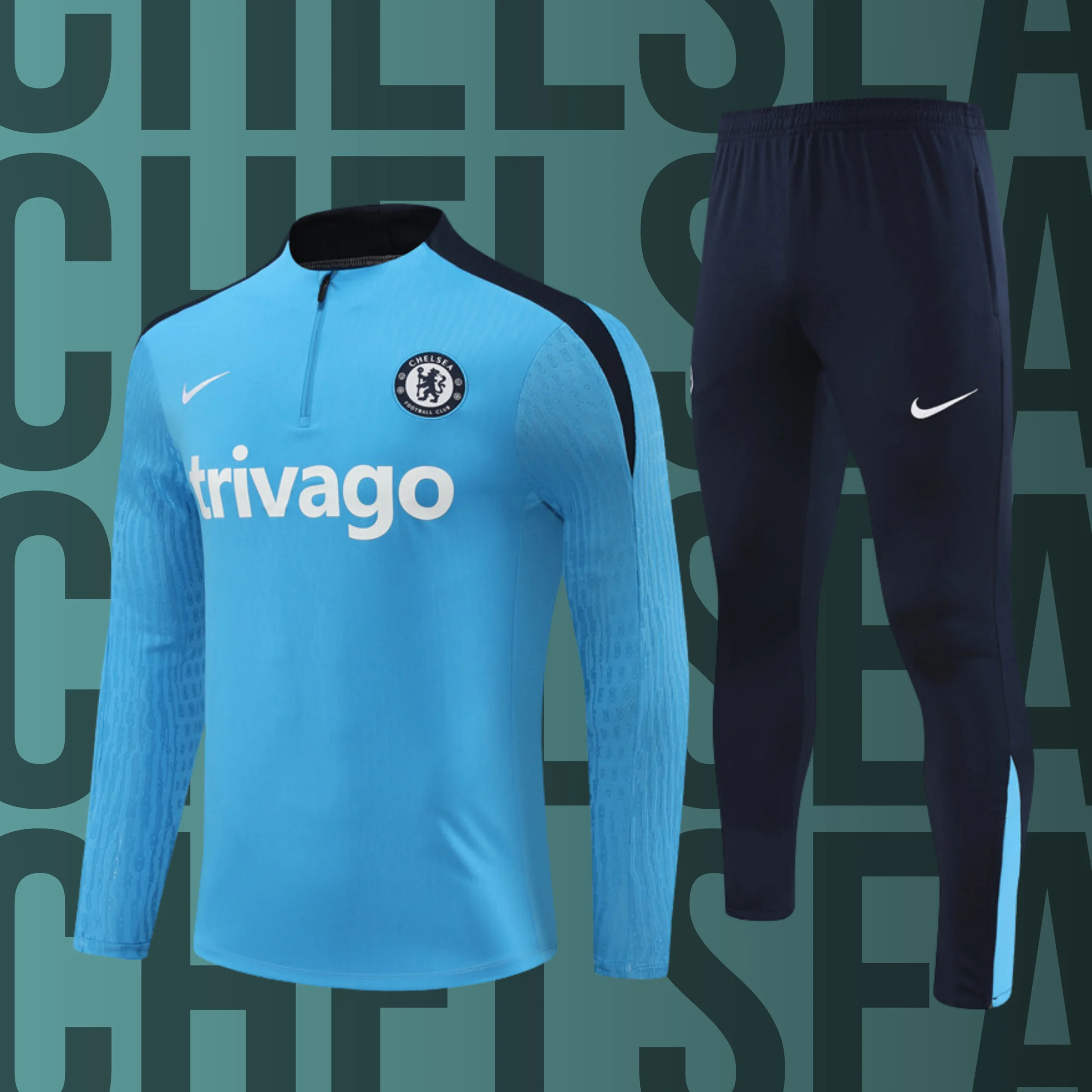 MCNino-Chelsea-15 Chándal de niño media cremallera Chelsea modelo 15 - Imagen 1