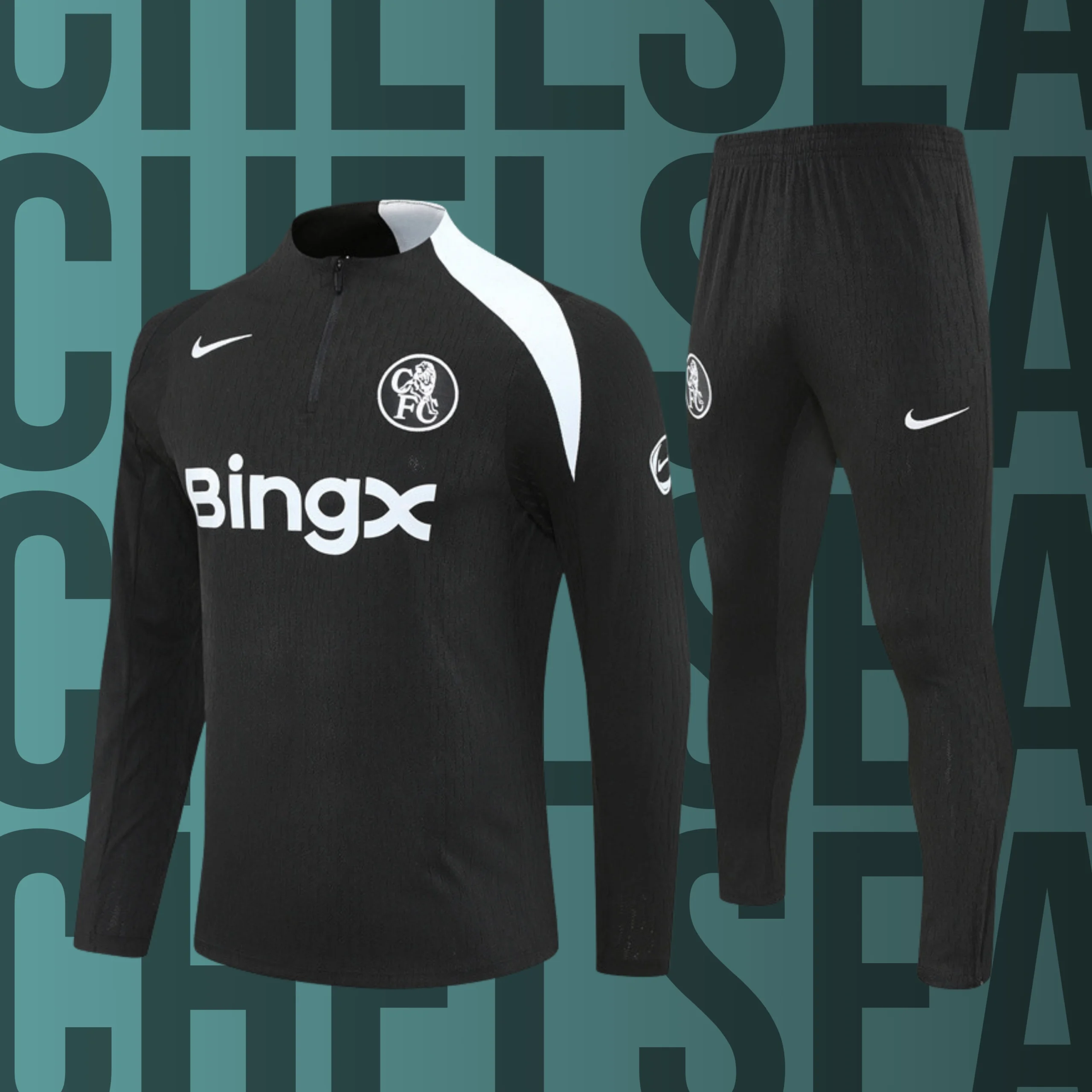 MCNino-Chelsea-16 Chándal de niño media cremallera Chelsea modelo 01 - Imagen 1