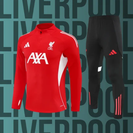 Chándal de niño media cremallera Liverpool modelo 01