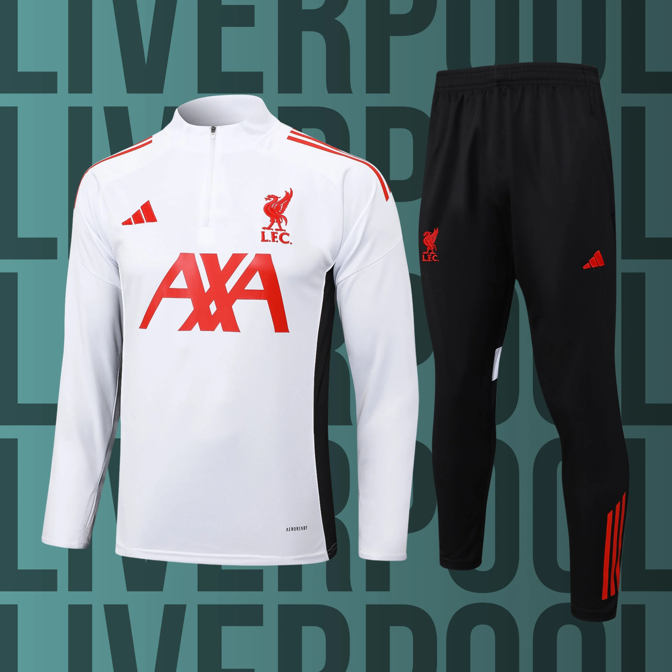 MCNino-Liverpool-3 Chándal de niño media cremallera Liverpool modelo 03 - Imagen 1