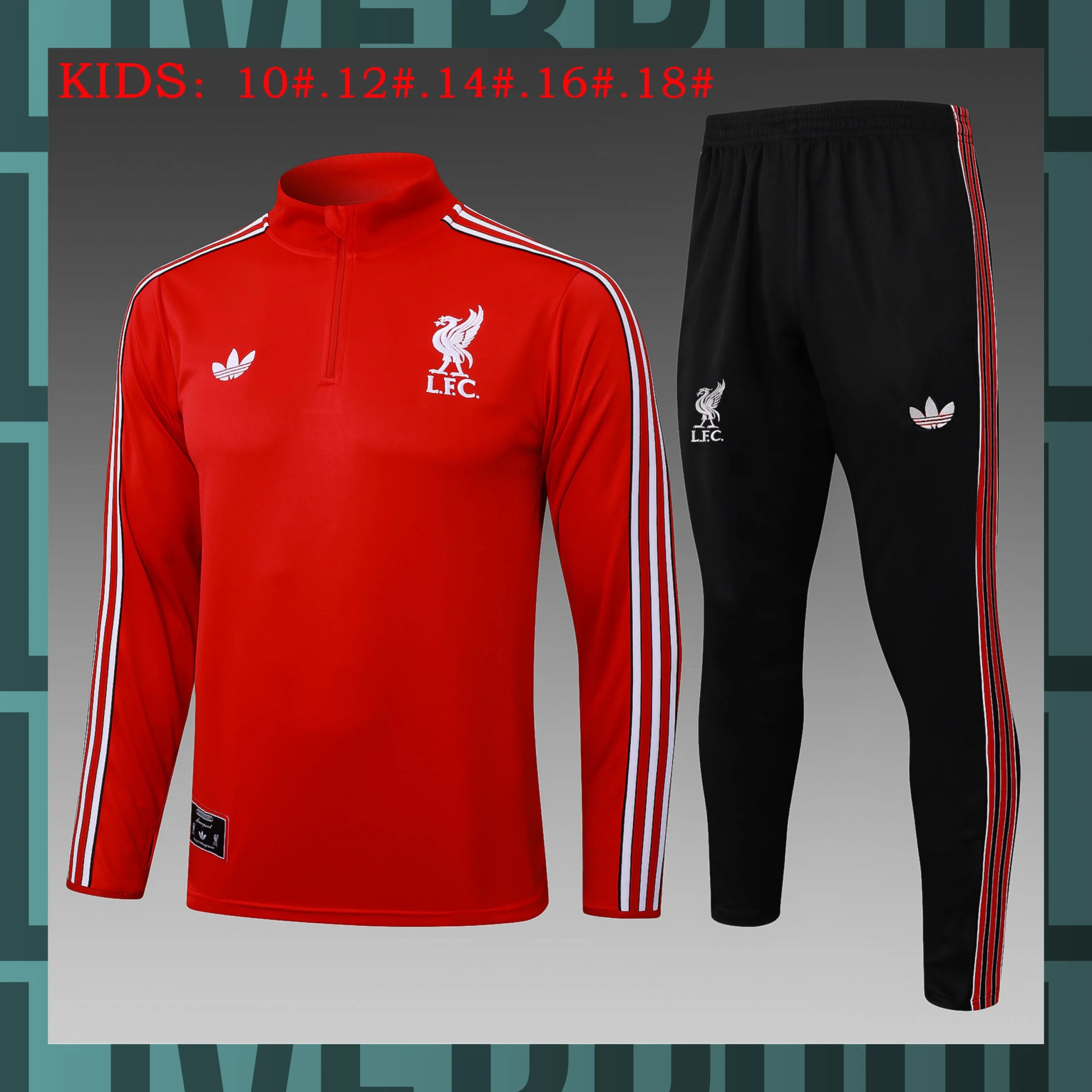 MCNino-Liverpool-7 Chándal de niño media cremallera Liverpool modelo 07 - Imagen 1