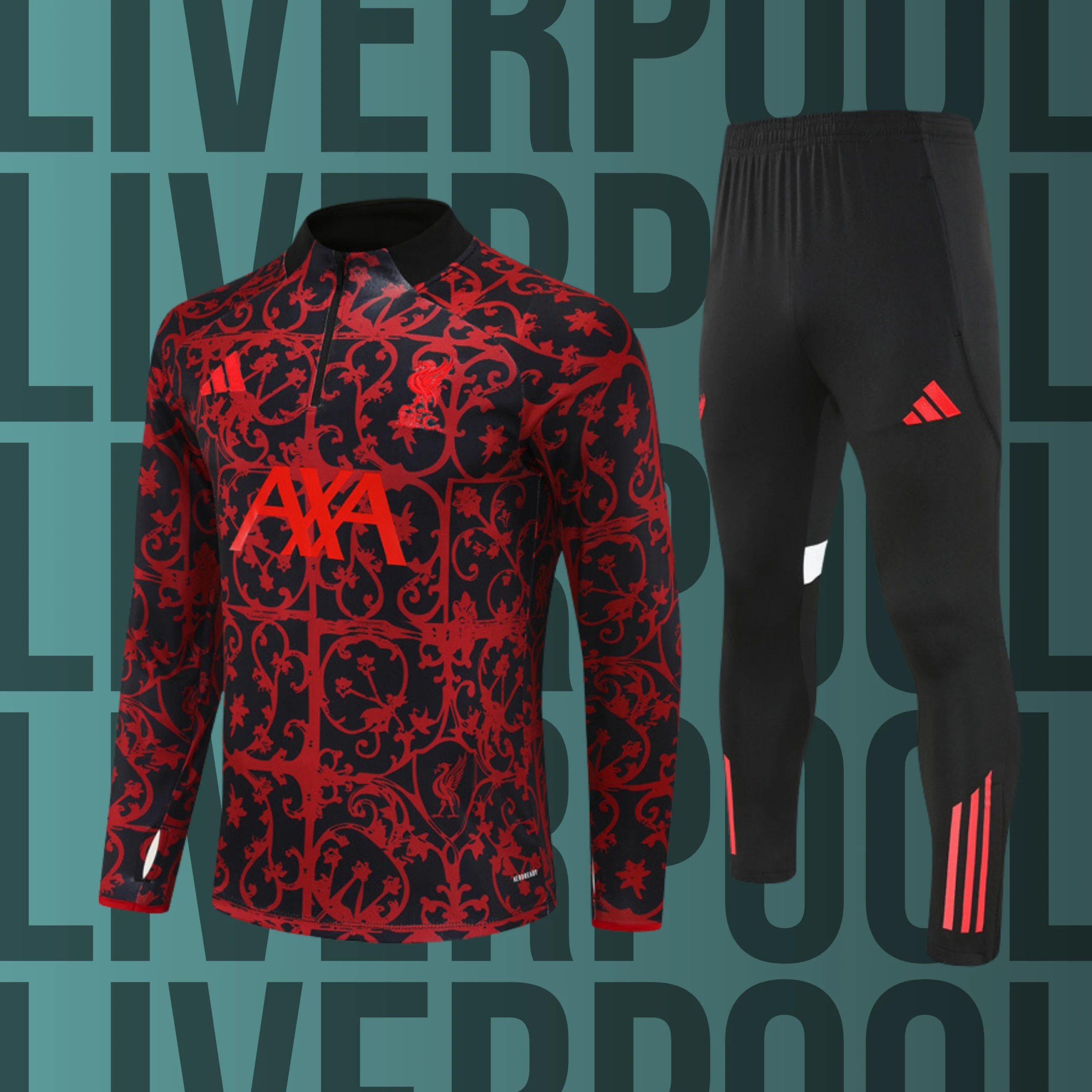 MCNino-Liverpool-9 Chándal de niño media cremallera Liverpool modelo 09 - Imagen 1