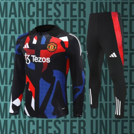 Chándal de niño media cremallera Manchester United modelo 02