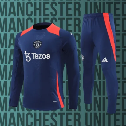 Chándal de niño media cremallera Manchester United modelo 04