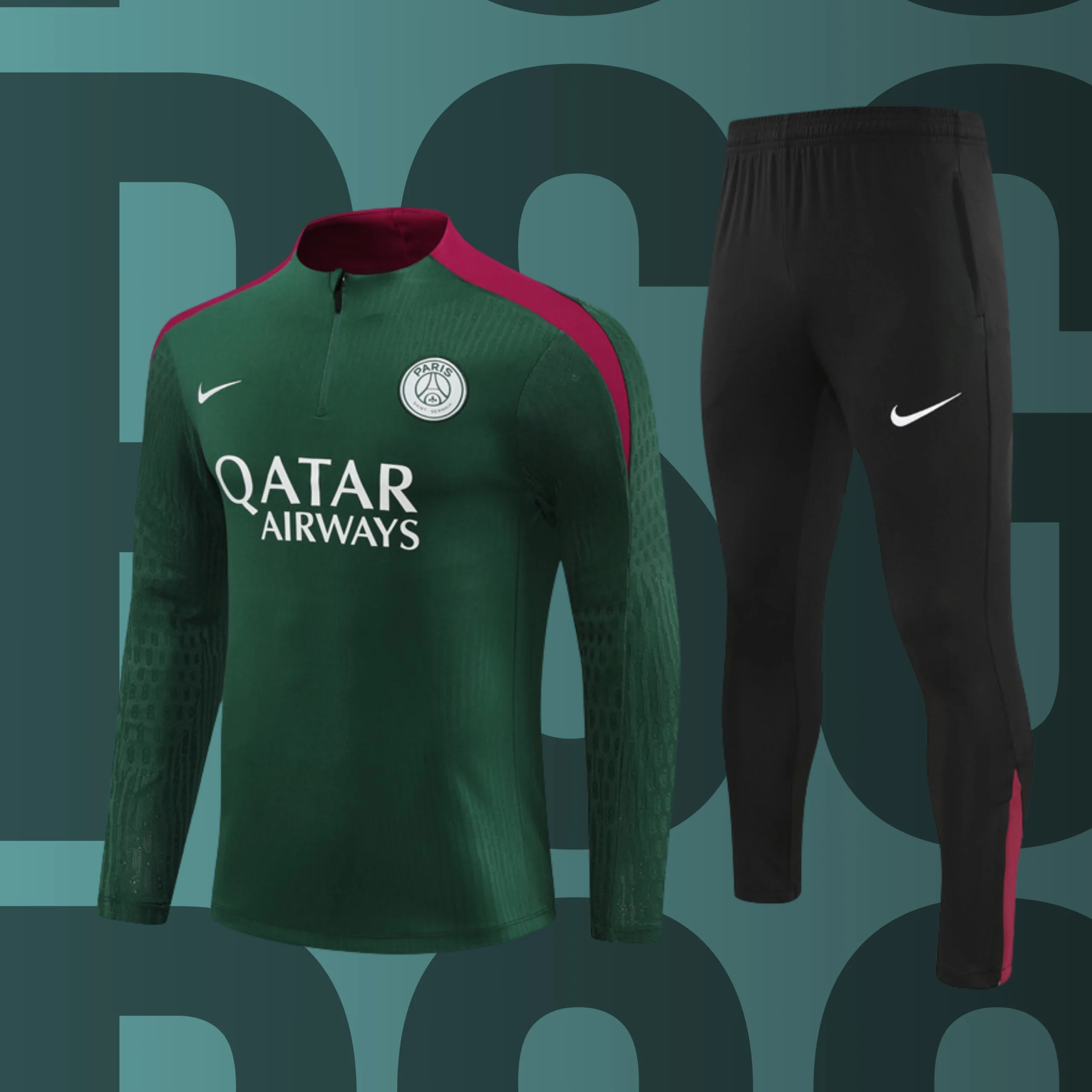 MCNino-PSG-29 Chándal de niño media cremallera PSG modelo 02 - Imagen 1