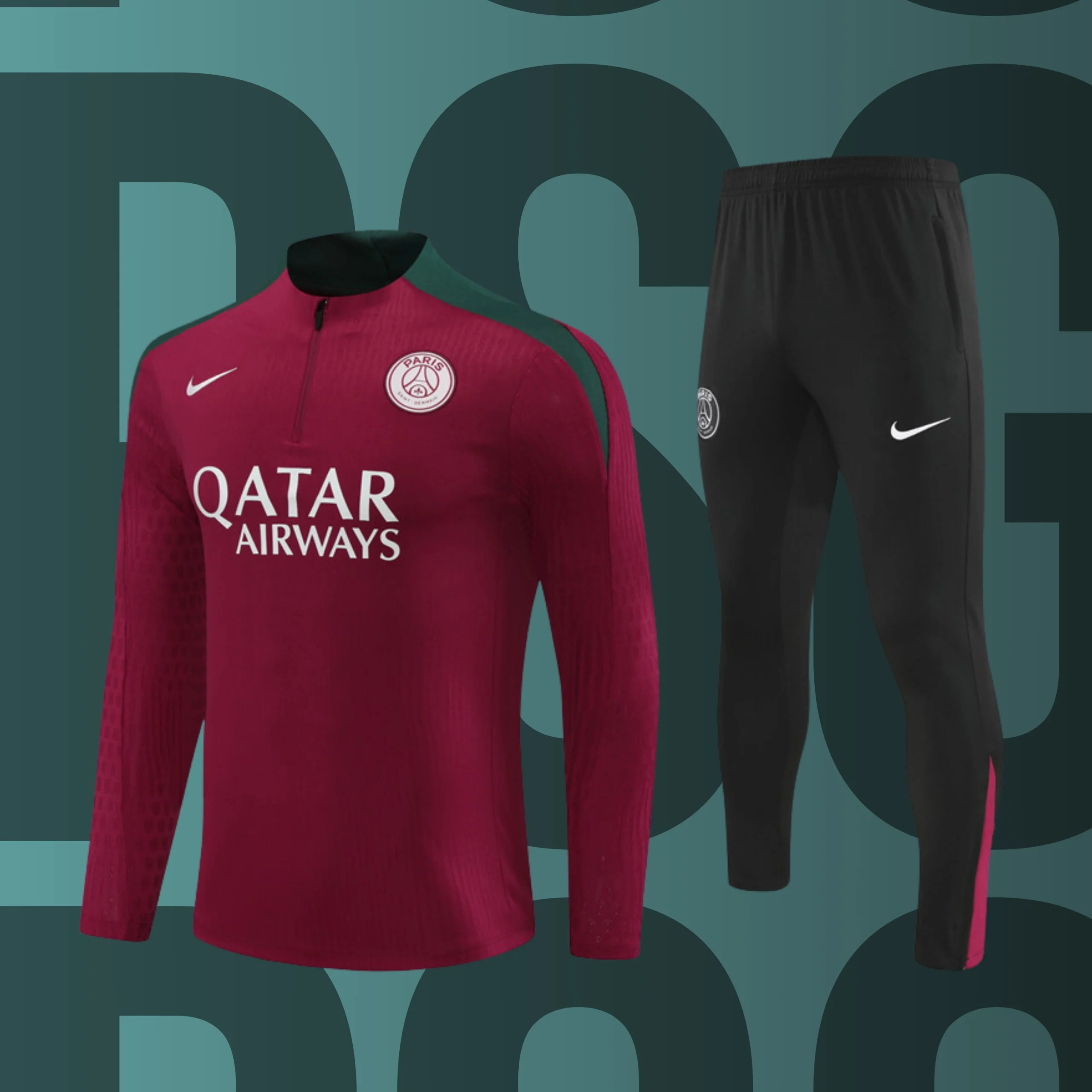 MCNino-PSG-36 Chándal de niño media cremallera PSG modelo 03 - Imagen 1