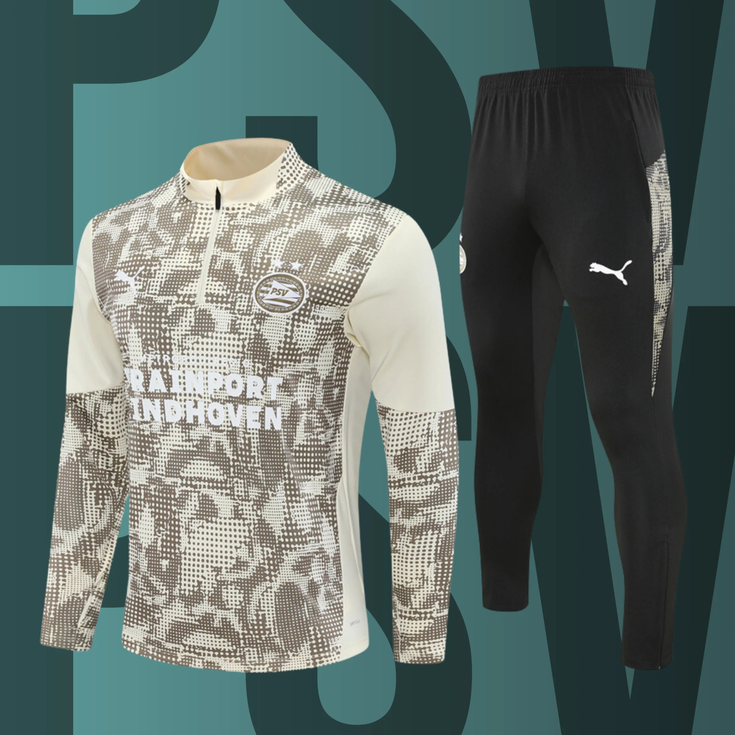 MCNino-PSV-1 Chándal de niño media cremallera PSV modelo 01 - Imagen 1