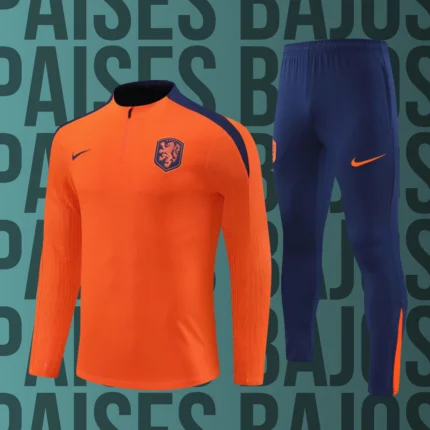 Chándal de niño media cremallera Países Bajos modelo 02