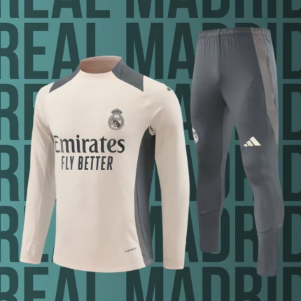 Chándal de niño media cremallera Real Madrid modelo 12