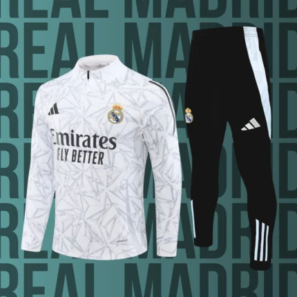 Chándal de niño media cremallera Real Madrid modelo 18