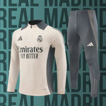 Chándal de niño media cremallera Real Madrid modelo 01