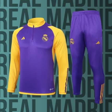 Chándal de niño media cremallera Real Madrid modelo 21