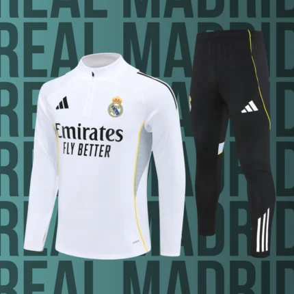 Chándal de niño media cremallera Real Madrid modelo 22