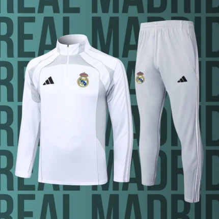 Chándal de niño media cremallera Real Madrid modelo 24