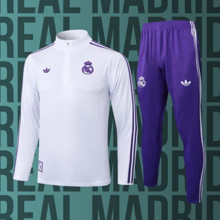 Chándal de niño media cremallera Real Madrid modelo 03