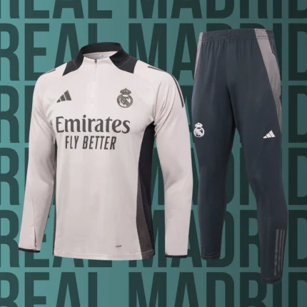 Chándal de niño media cremallera Real Madrid modelo 44