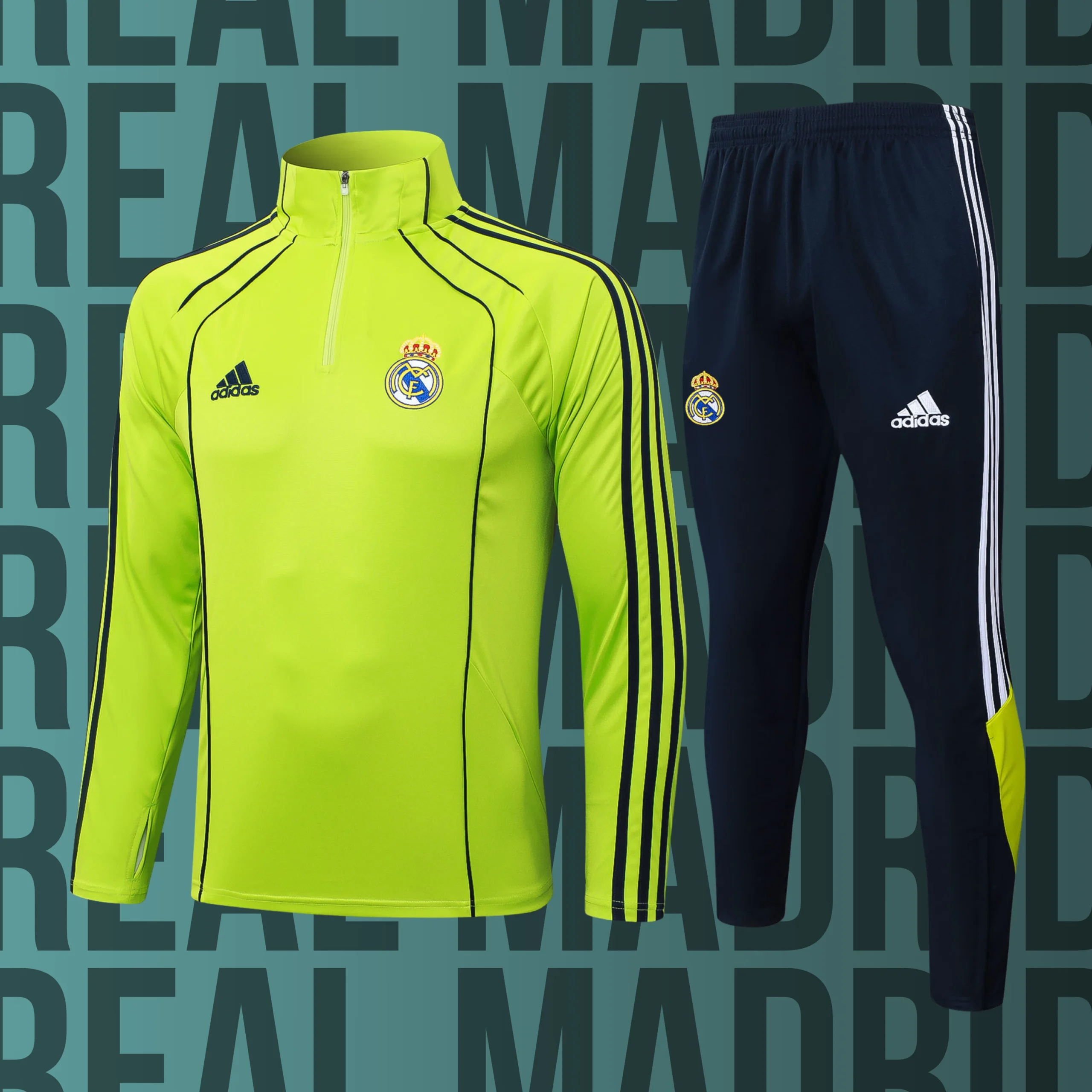 MCNino-RealMadrid-52 Chándal de niño media cremallera Real Madrid modelo 52 - Imagen 1