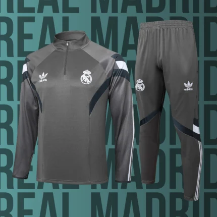 Chándal de niño media cremallera Real Madrid modelo 56