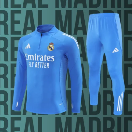 Chándal de niño media cremallera Real Madrid modelo 05