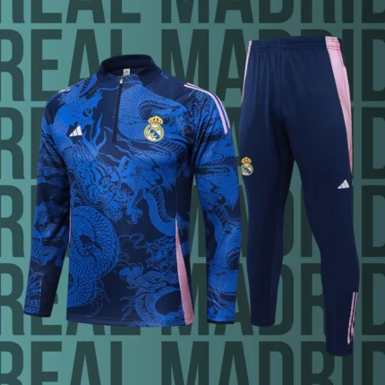 Chándal de niño media cremallera Real Madrid modelo 08