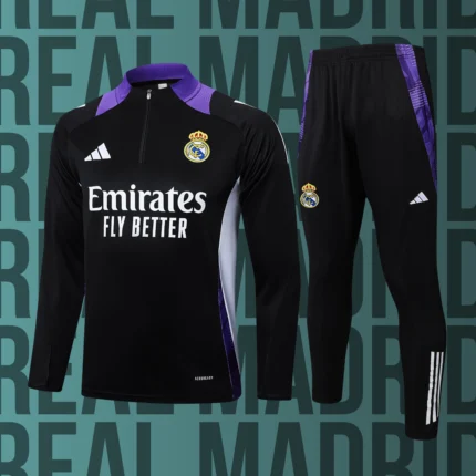 Chándal de niño media cremallera Real Madrid modelo 09