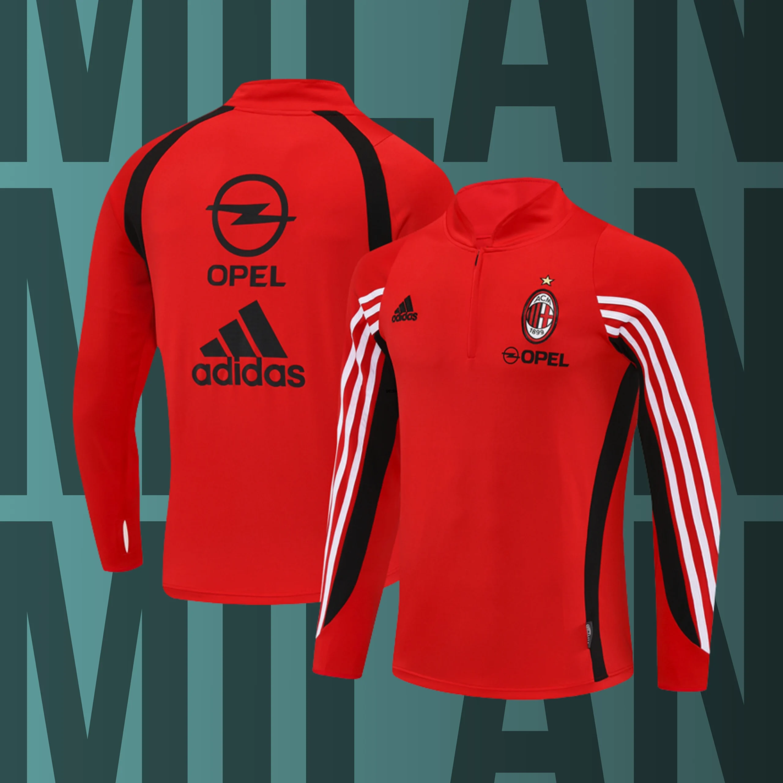 SudaderasRetro-Milan-7 Sudadera retro Milán modelo 07 - Imagen 1