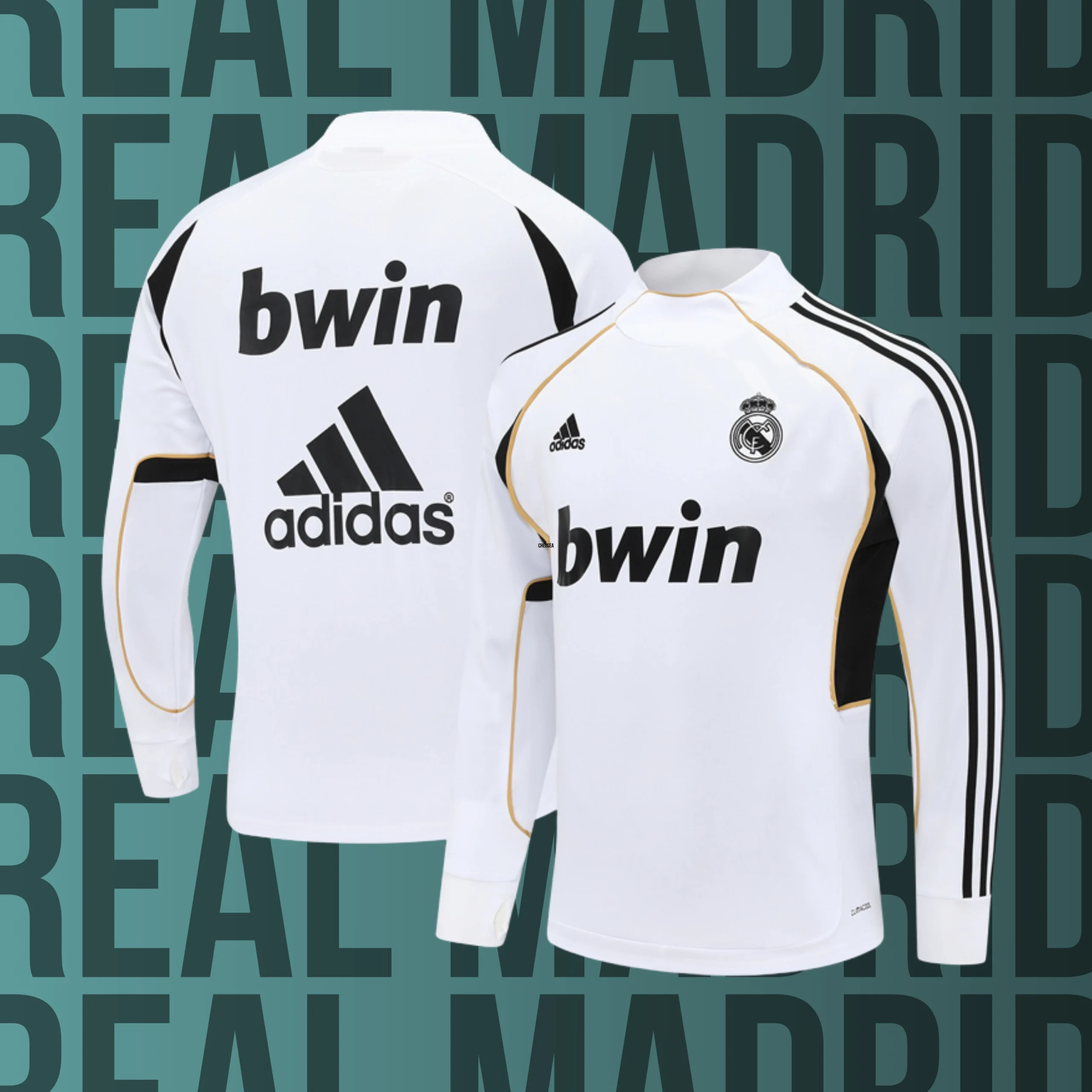 SudaderasRetro-RealMadrid-8 Sudadera retro Real Madrid modelo 08 - Imagen 1