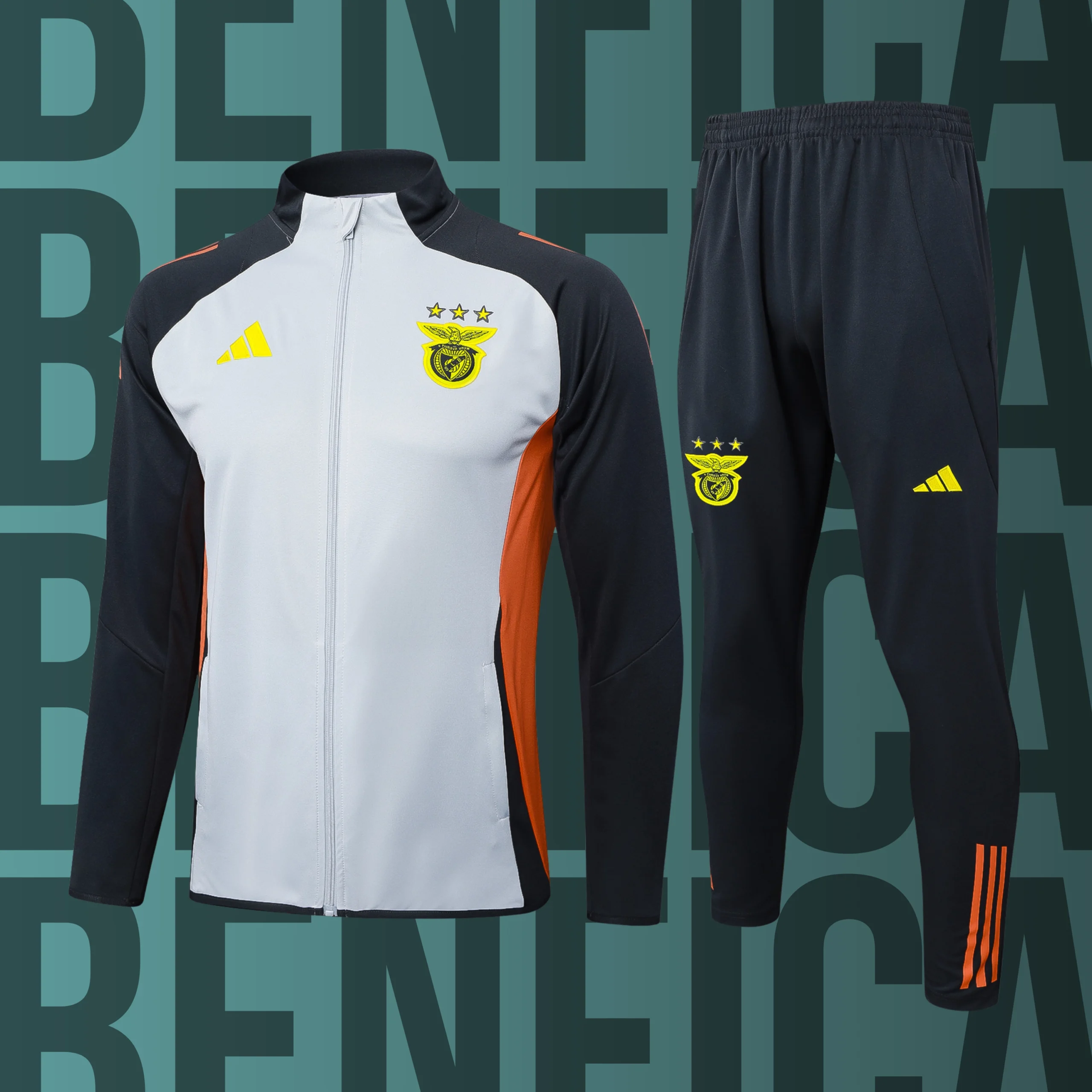 desliza para ver más modelos (1) Chándal de adulto cremallera completa Benfica - Imagen 1