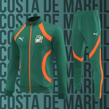 Chándal de adulto cremallera completa Costa de Marfil