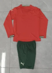 Kit de niño Portugal local 2025 manga larga - Imagen 2