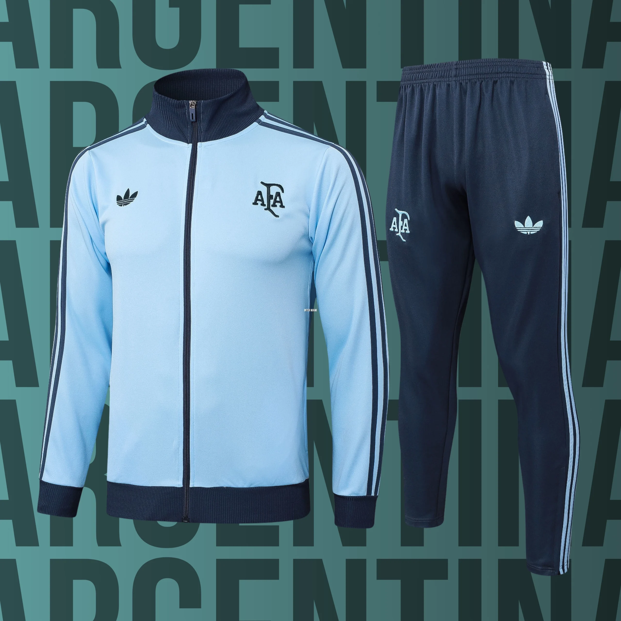 CCNino-Argentina-5 Chándal de niño cremallera completa Argentina modelo 05 - Imagen 1