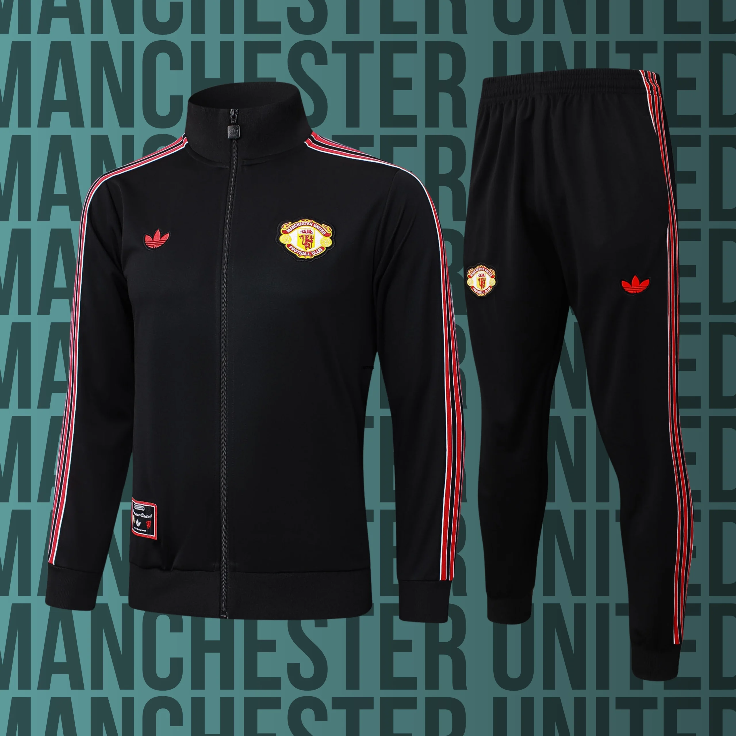 CCNino-ManchesterUnited-10 Chándal de niño cremallera completa Manchester United modelo 10 - Imagen 1